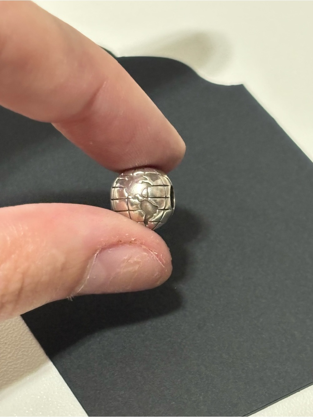 Pandora Globe Clip Charm